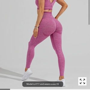 Buff Bunny BBL Seamless legging- cake pop pink
